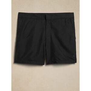 Retromarine Swim Trunks Mens size 34 Black 5.5''‎ Swim Short NWT